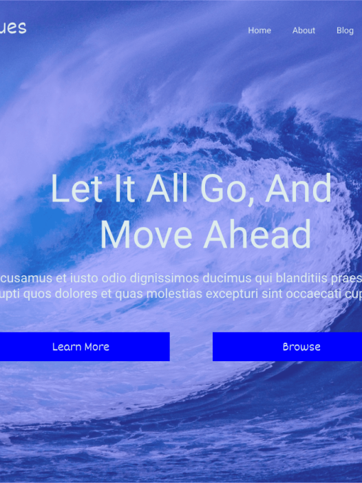 Ocean Blues WordPress 主题