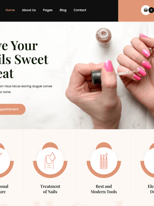 Nail Salon Lite WordPress 主题