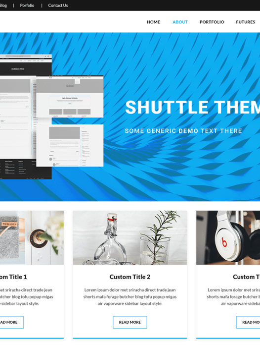 Shuttle X WordPress 主题