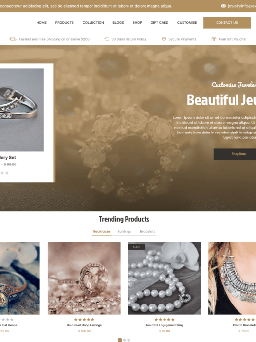 Jeweller Store WordPress 主题