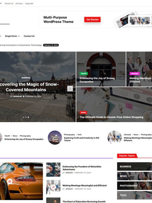 Magze WordPress 主题