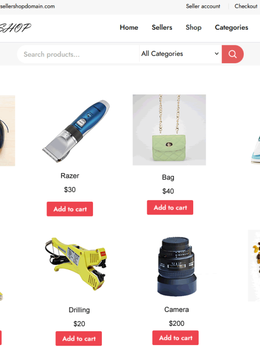 Seller Shop WordPress 主题