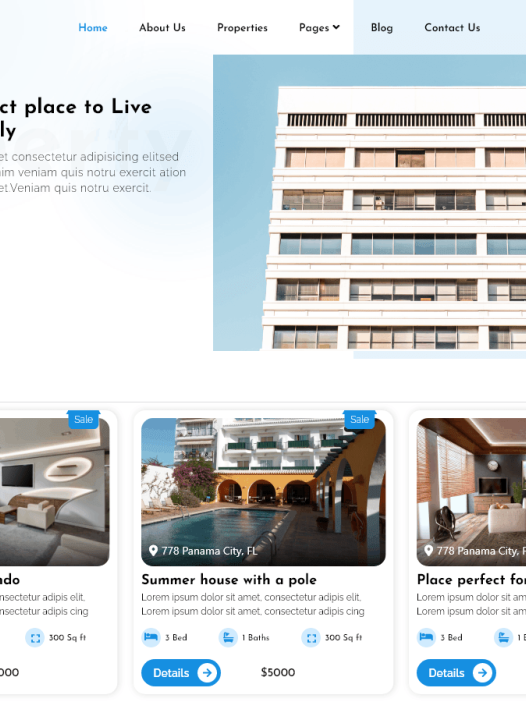 FSE Real Estate WordPress 主题
