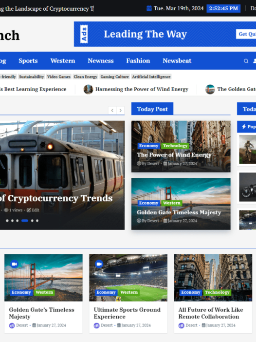 NewsMunch WordPress 主题
