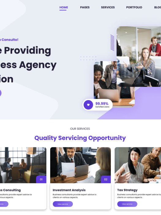 Broker Consultants WordPress 主题