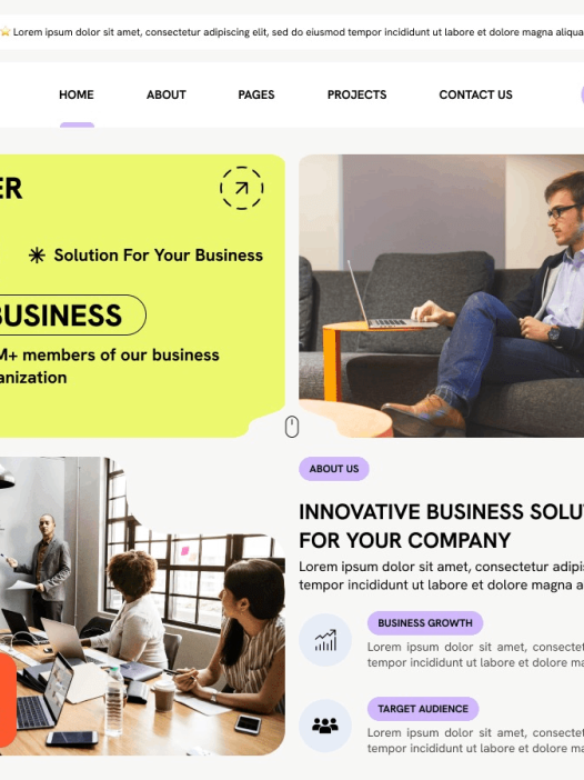 One Page Blocks WordPress 主题