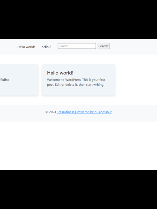 businesshut WordPress 主题