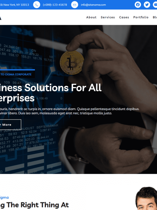 Cigma WordPress 主题