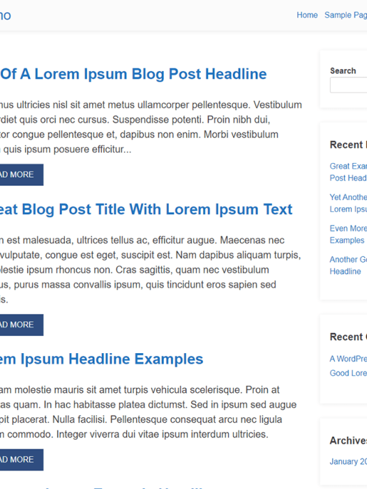 NimblePress WordPress 主题