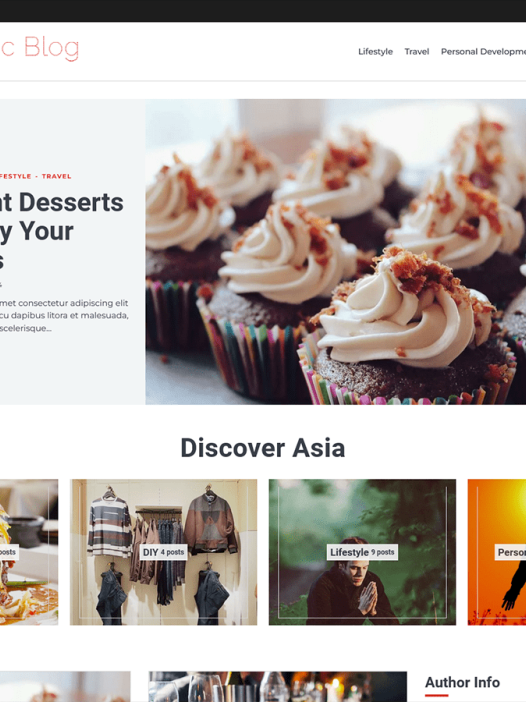 Minimalistic Blog WordPress 主题