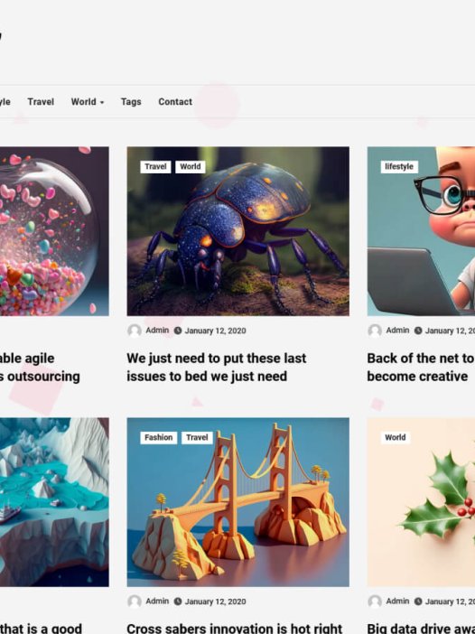 Blogza WordPress 主题