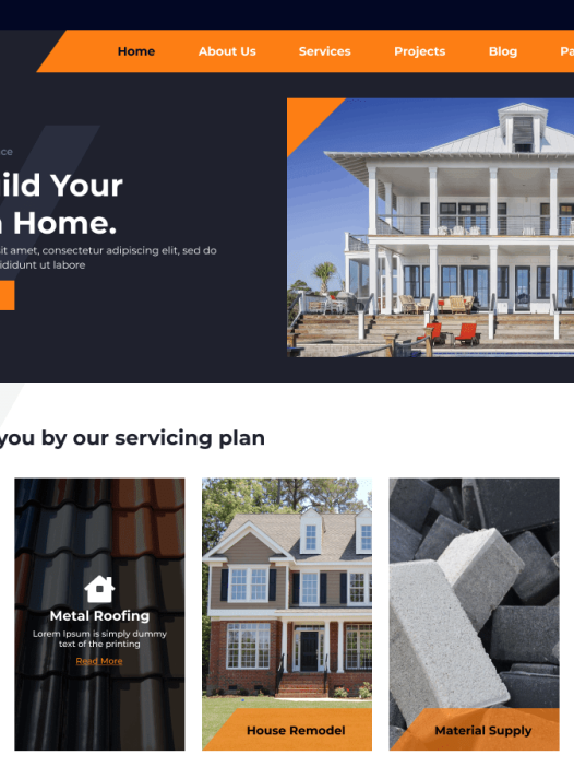 Building Contractor WordPress 主题