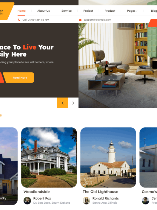 Interior Decor Studio WordPress 主题