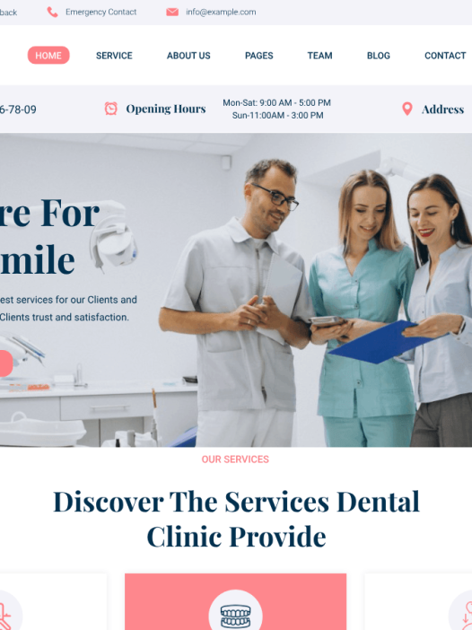 Dental Blocks WordPress 主题