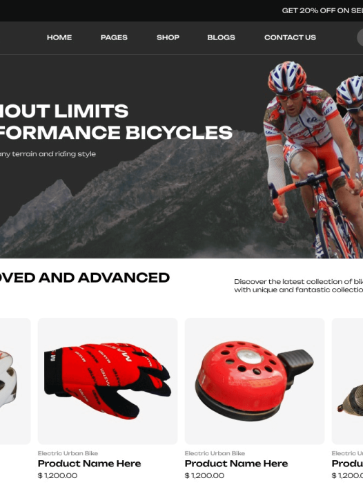 Bicycle Repair Shop WordPress 主题