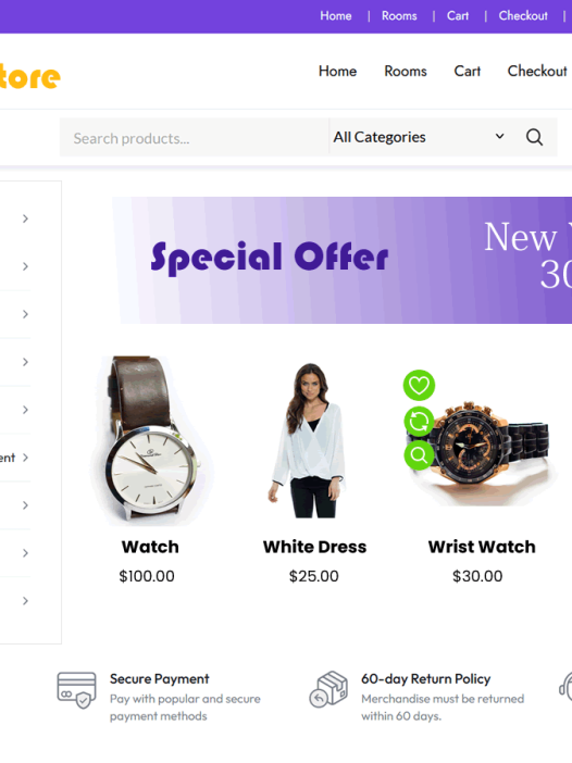 Tech Storefront WordPress 主题
