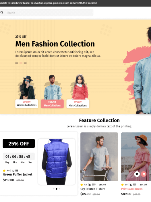 VW Clothing Store WordPress 主题