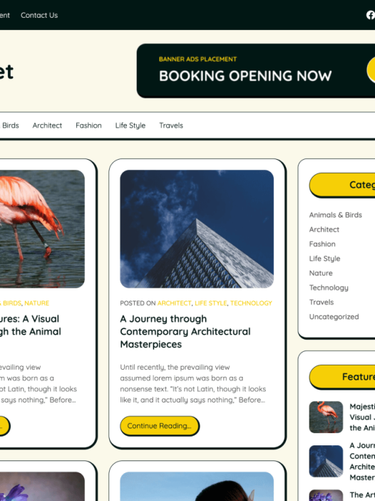 Blogpoet WordPress 主题