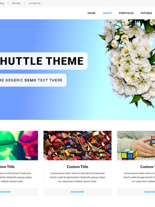 Shuttle Blogger WordPress 主题