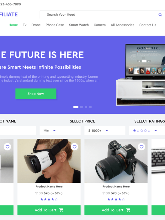 Product Affiliate WordPress 主题