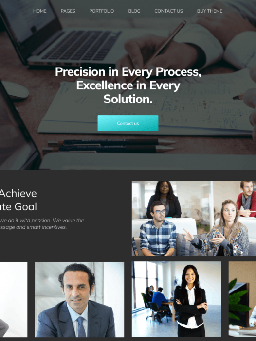 Corporate Solutions WordPress 主题
