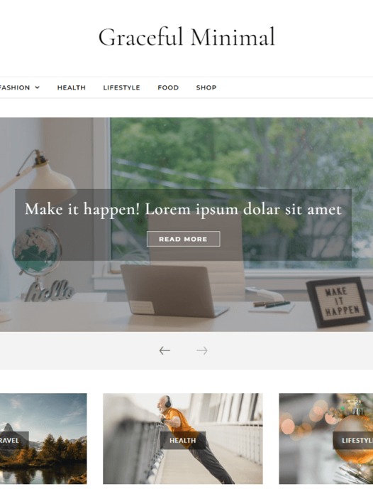 Graceful Minimal WordPress 主题