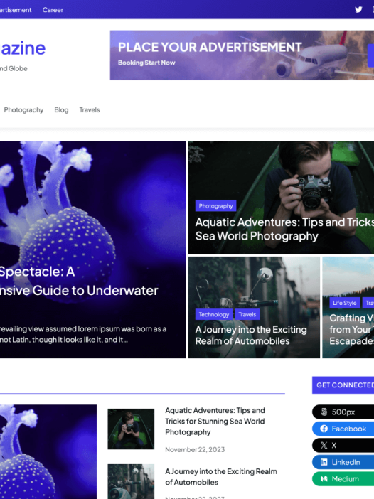 Fota Magazine WordPress 主题