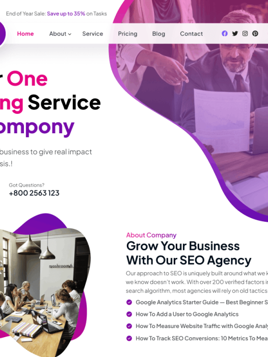 Digital Advertising Agency WordPress 主题