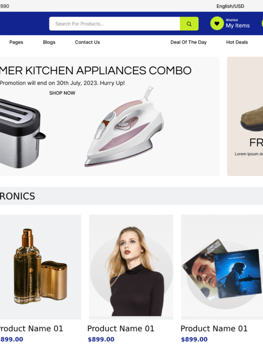 Ecommece Marketplace WordPress 主题