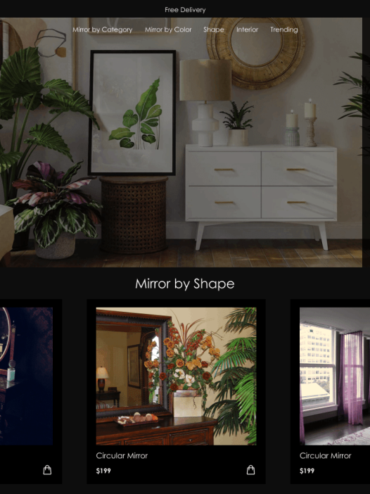 Mirrors Interior WordPress 主题