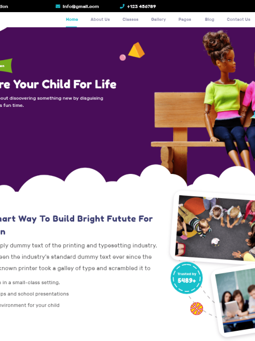 Prime Kindergarten WordPress 主题