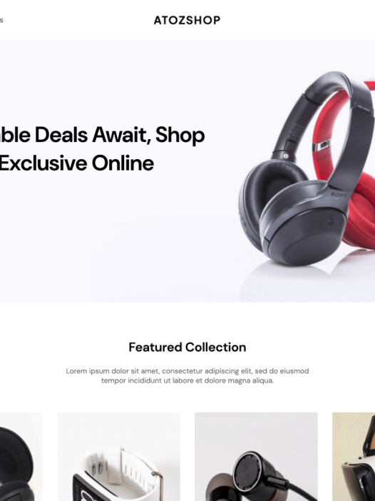 AtozShop WordPress 主题