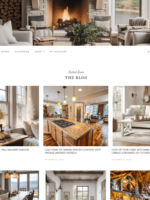 Country Living Blog WordPress 主题