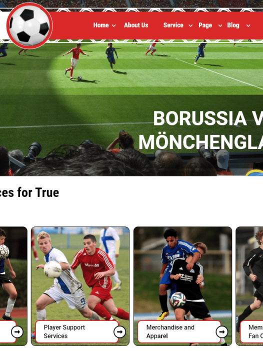 Football Academy WordPress 主题