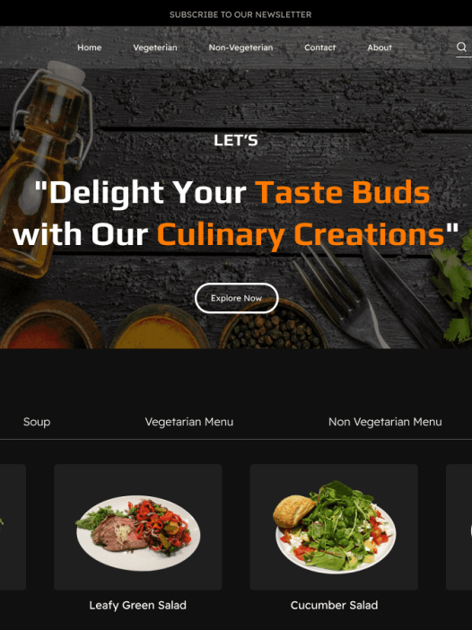 Recipes Blog WordPress 主题