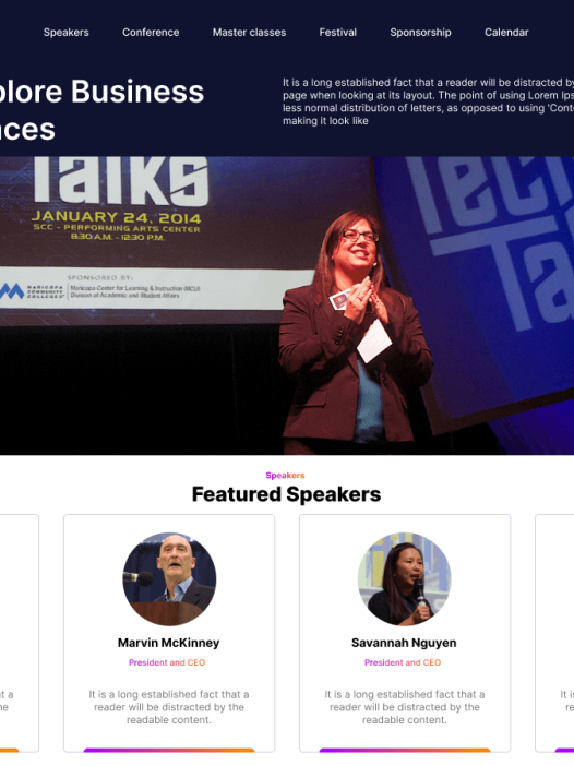 Event Conference WordPress 主题