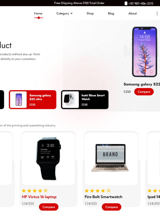 Product Comparison Woocommerce WordPress 主题