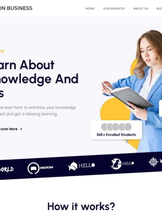 Learn Education Business WordPress 主题