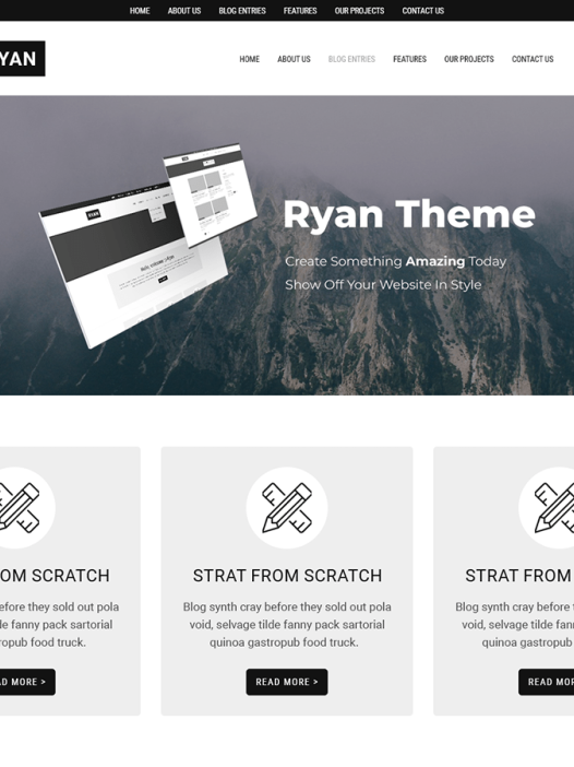 Ryan News WordPress 主题