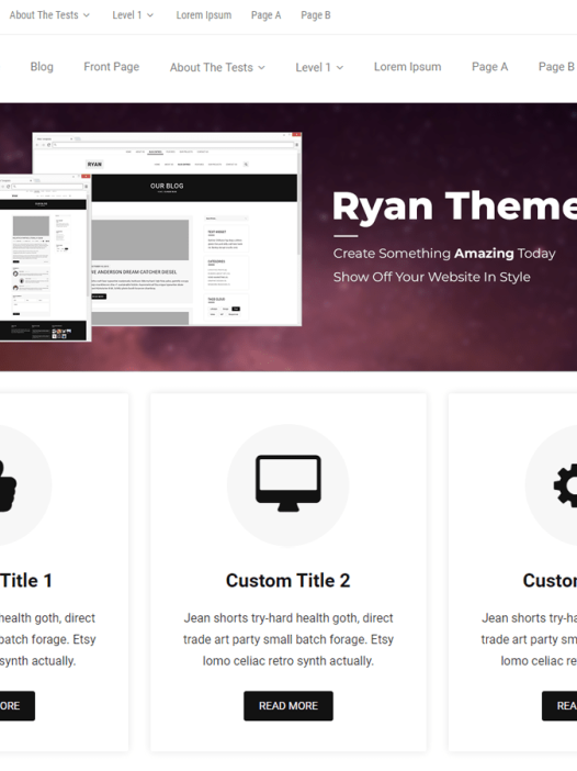 Ryan eBusiness WordPress 主题