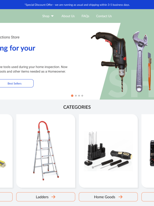 Hardware Store Hub WordPress 主题