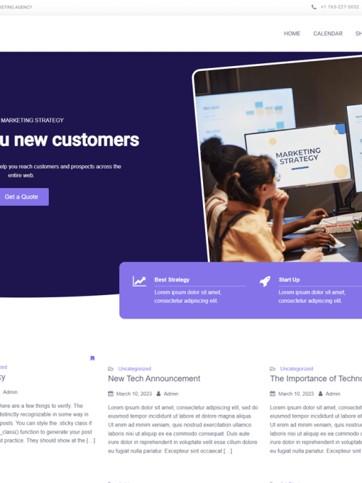 Digital Marketing Blog WordPress 主题