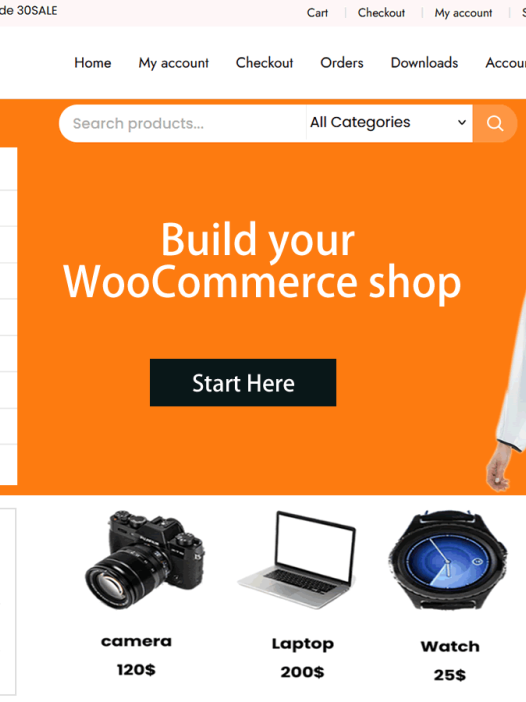 Open WooCommerce WordPress 主题