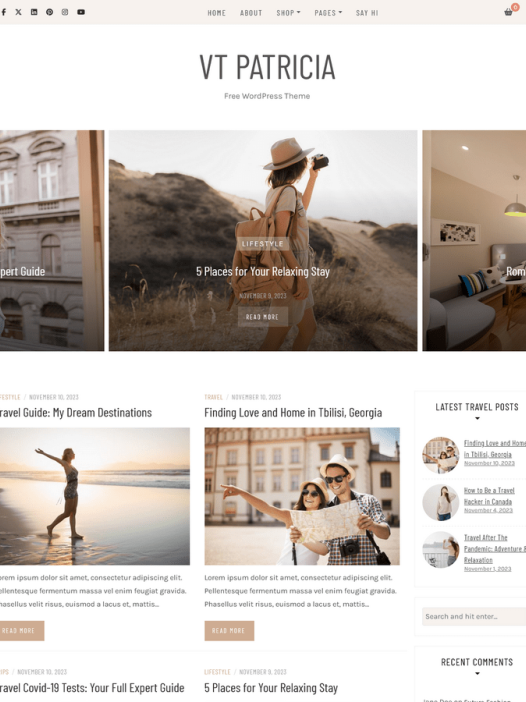 VT Patricia WordPress 主题