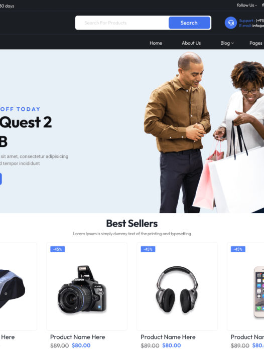 Omega Storefront WordPress 主题