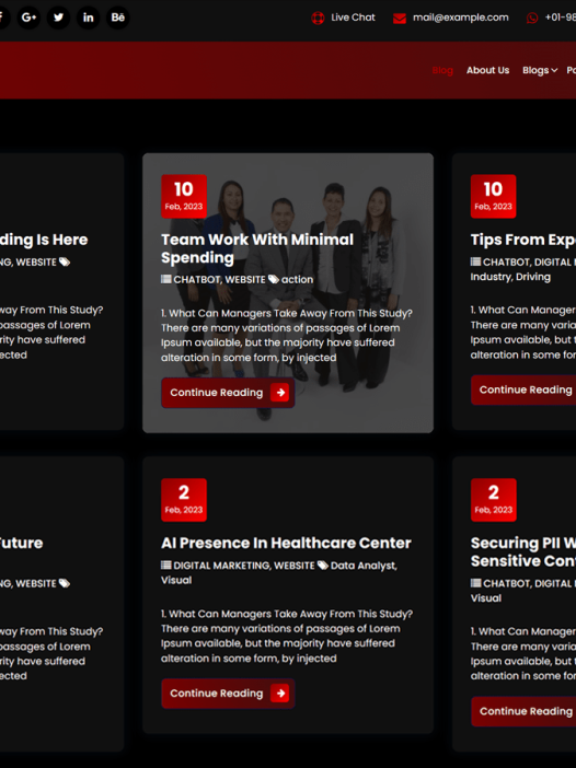 Neom Blogger WordPress 主题