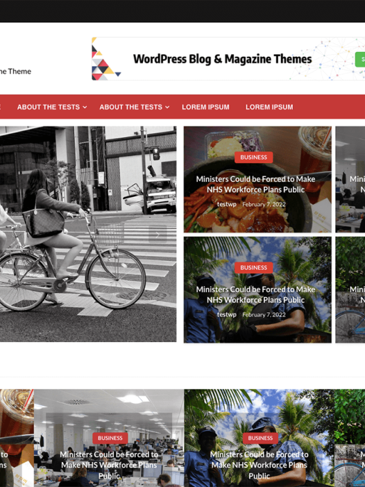 Simple Newspaper WordPress 主题