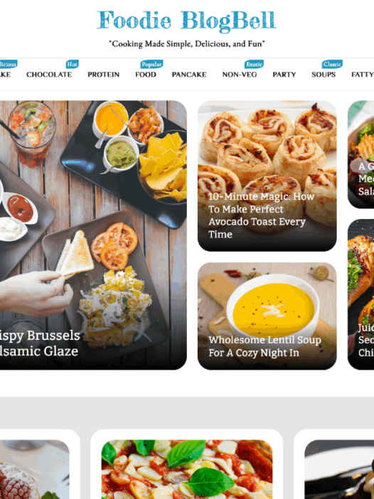 Foodie Blogbell WordPress 主题
