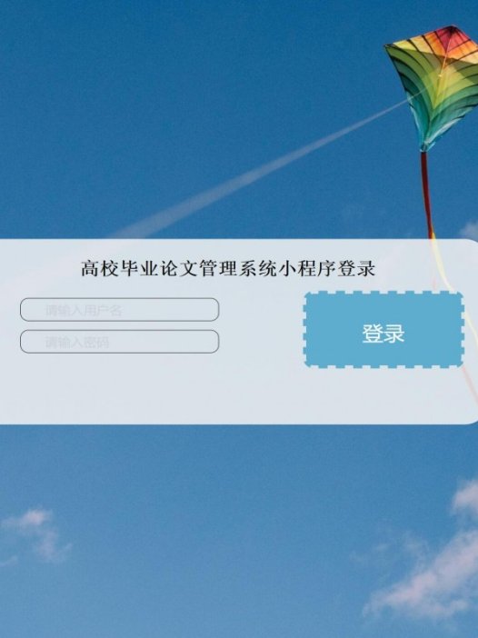 基于微信小程序毕业论文选题系统