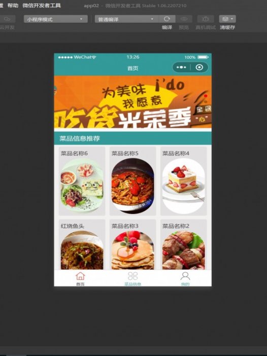 基于微信小程序食堂订餐系统